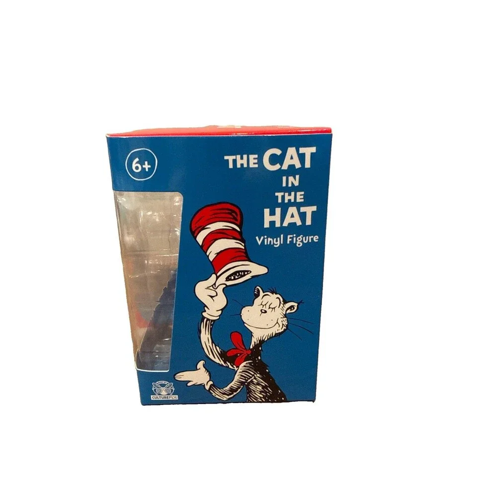 CultureFly Dr. Seuss Thing 1 & Thing 2 Vinyl Figures 2-Pack 4.5in Age 6+